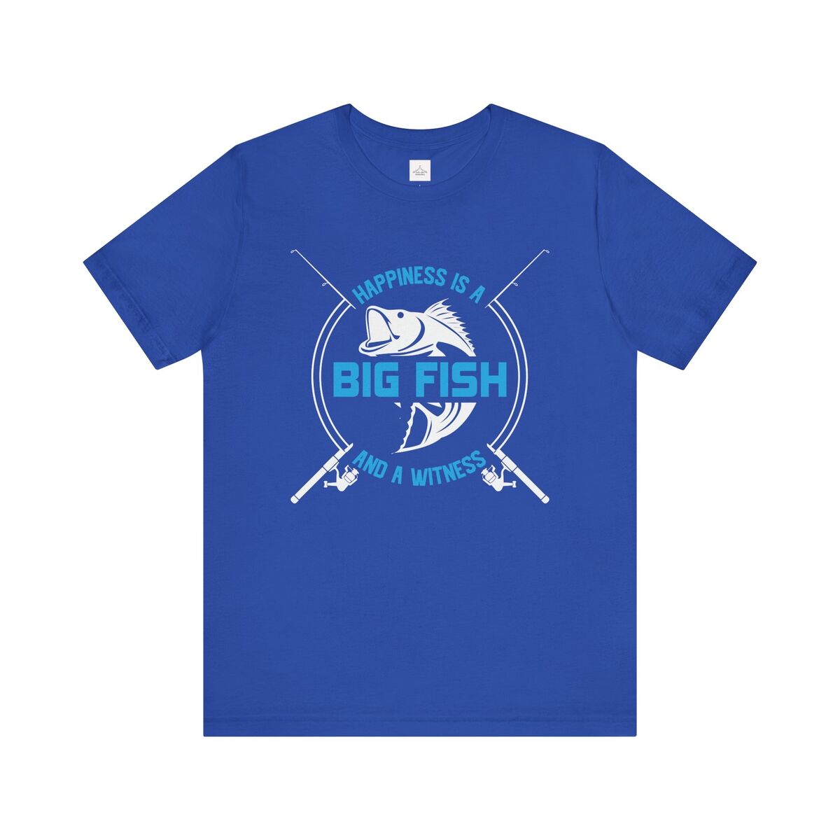 Happiness Is A Big Fish And A Witness Unisex Jersey Short Sleeve Tee