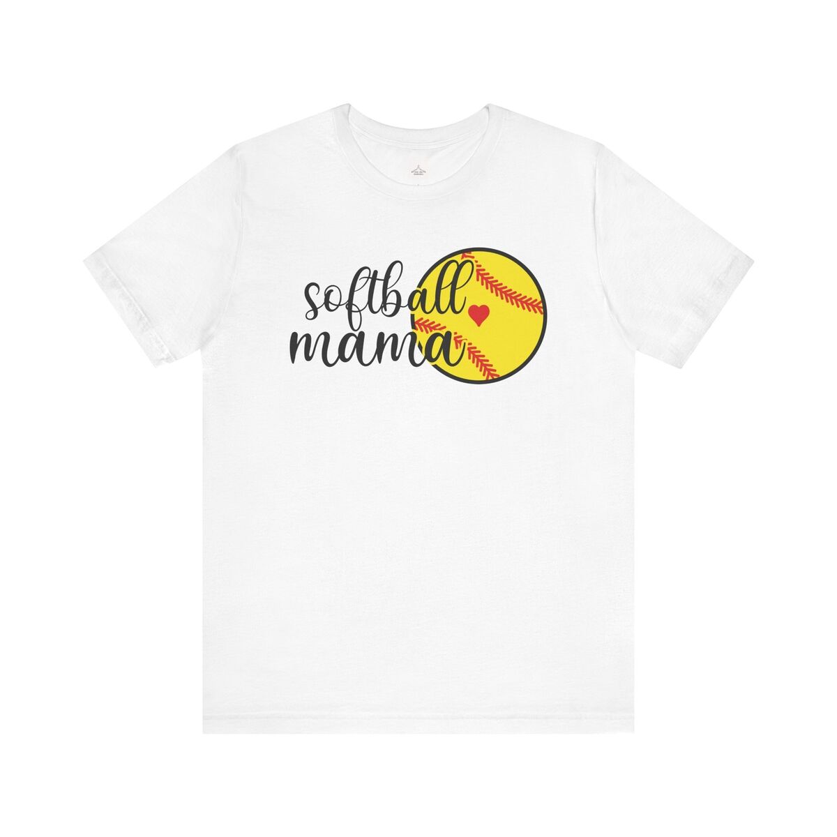 Softball Mama Unisex Jersey Short Sleeve Tee