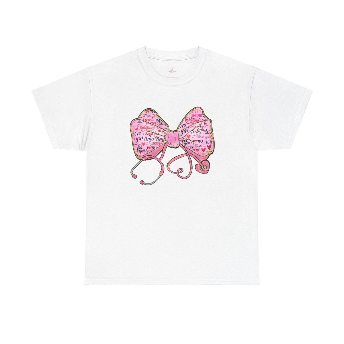 Stethoscope Love Unisex Tee Vintage Style Shirt Gift For Her Birthday Tee